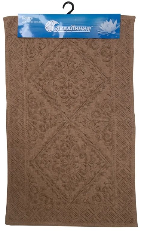 АКВАЛИНИЯ коврик Vintage S-0001-80g 80x50 см, текстиль