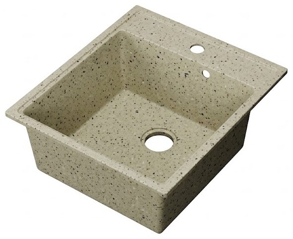 Кухонная мойка Kabinkakz_K0000344230 49х43х17.5 см, искусственный камень, тон бежевый купить,NaN