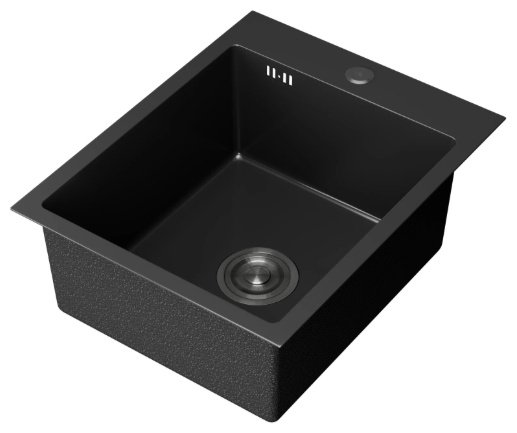 Кухонная мойка BAU Kabinkakz_K0000344173 50х40х22 см, нержавеющая сталь, тон черный купить,NaN