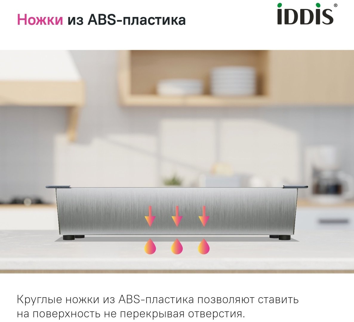 Коландер для мойки IDDIS KOL23S0i59 39.5x23.1 см