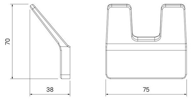 IDDIS набор крючков SLIGM20i41 1 шт, металл купить,20800