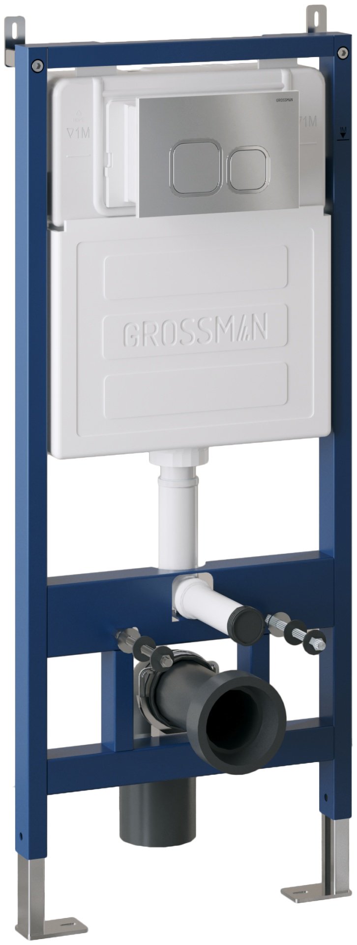 Grossman унитаз с инсталляцией GR-4479SQ, санфаянс купить,NaN