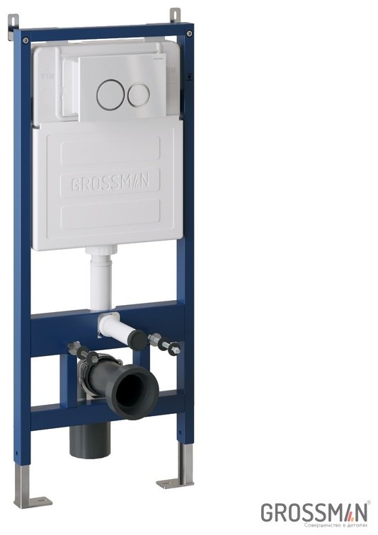 Grossman унитаз с инсталляцией GR-4440BMS, санфаянс купить,NaN