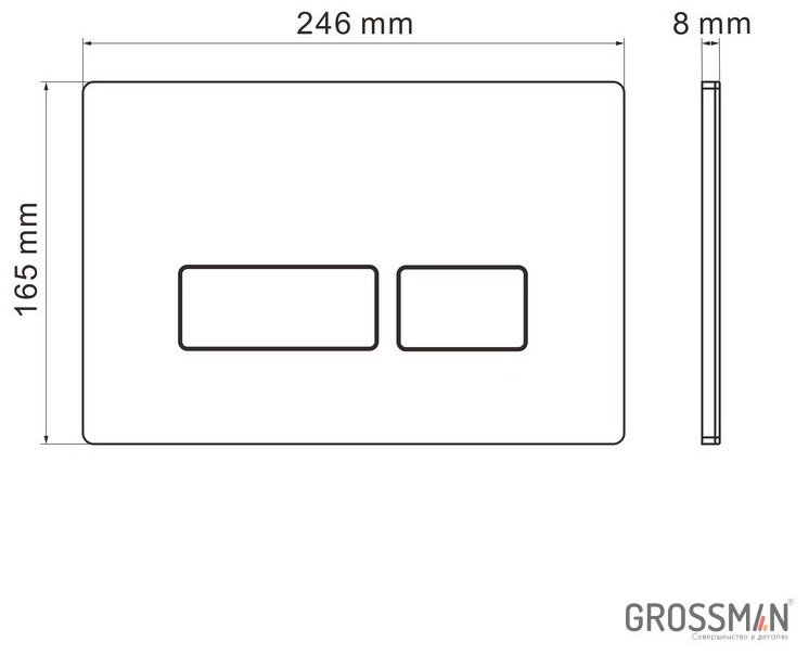 Grossman рамная инсталляция 900.K31.01.000 - ForteMarket Grossman рамная инсталляция 900.K31.01.000 купить,NaN