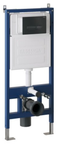 Grossman унитаз с инсталляцией 97.4455SQ.03.210, санфаянс купить,NaN