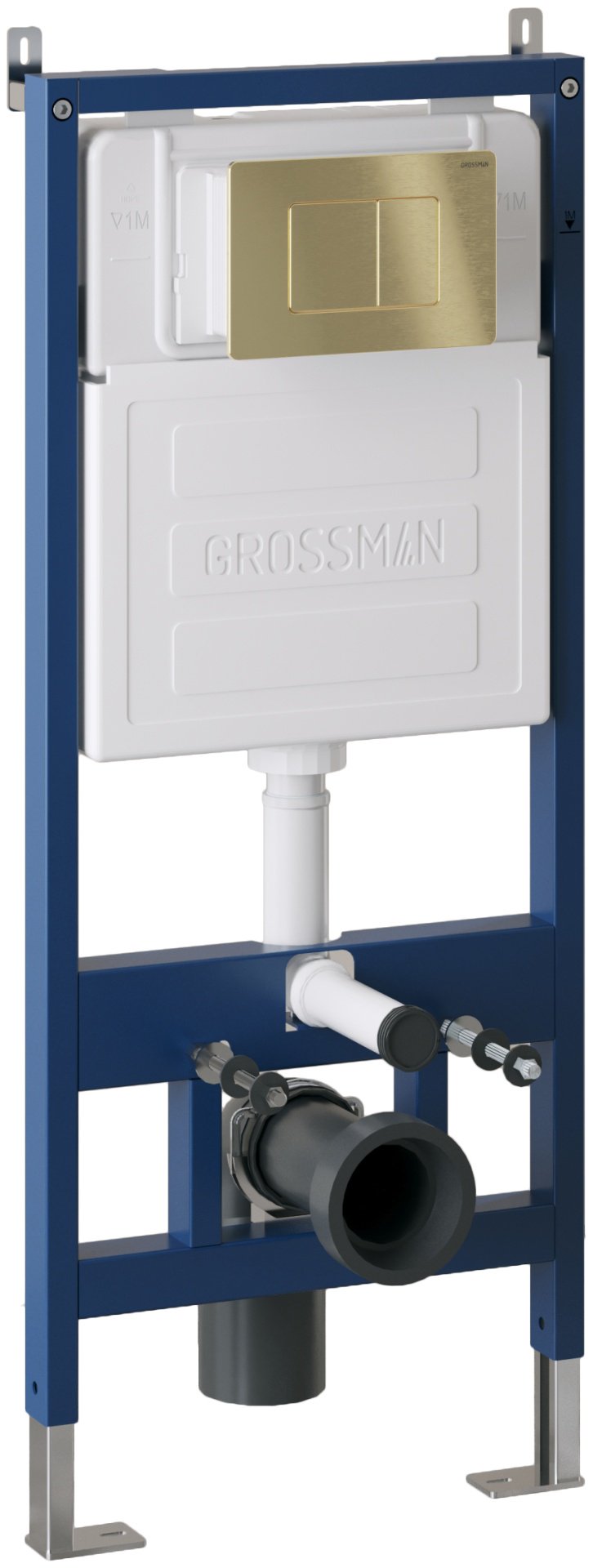 Grossman унитаз с инсталляцией GR-4479SQ, санфаянс купить,NaN