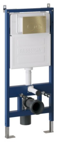 Grossman унитаз с инсталляцией 97.4455SQ.05.32M, санфаянс купить,NaN