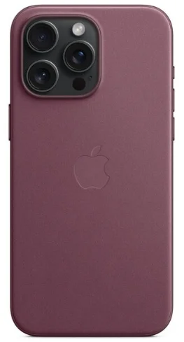 Чехол Apple для iPhone 15 Pro Max FineWoven Case with MagSafe A3135 MT4X3ZM/A Mulberry