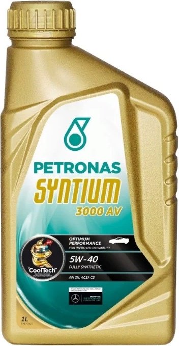 Моторное масло Синтетическое Petronas Syntium 3000 AV 5W-40 1 л купить,15200
