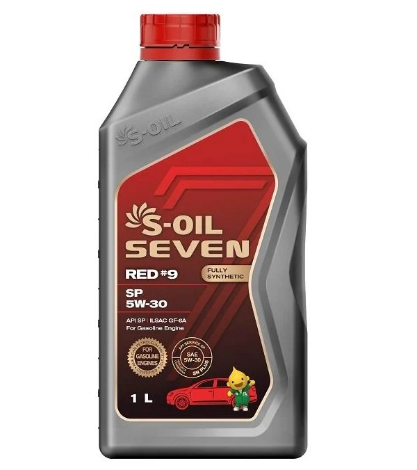 Моторное масло S-Oil 7 Red #9 5W-30 SP 1л купить,NaN