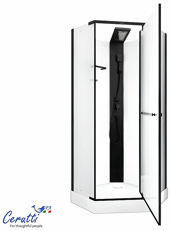 Душевая кабина KABINKA.KZ CHIKA901BF, 215х90 см, низкий поддон купить,NaN
