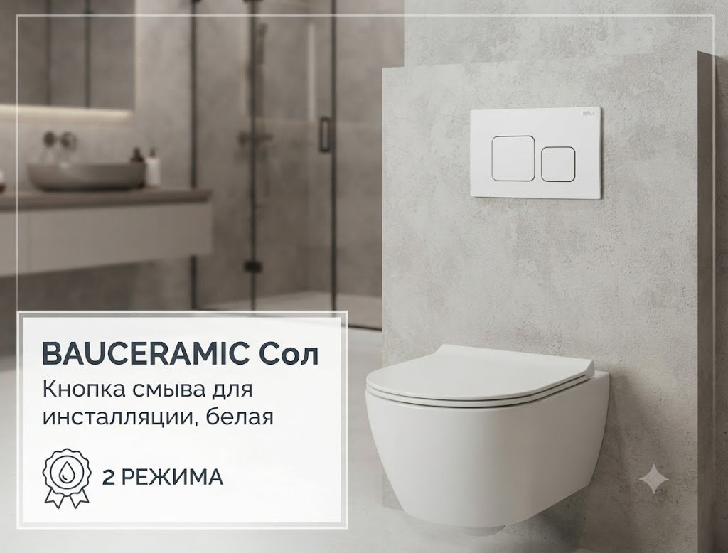 BAU кнопка смыва Kabinkakz_K0000344251 купить,NaN