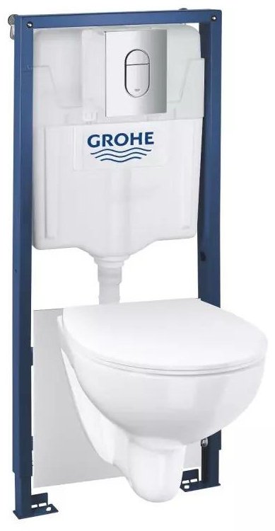 Унитаз с инсталляцией Grohe 36504000, санфарфор купить,277500