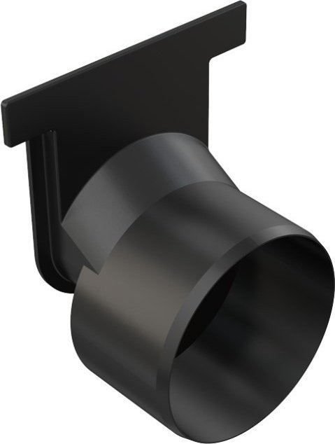 Alcaplast торцевой переходник AVZ-P010, черный купить,30930