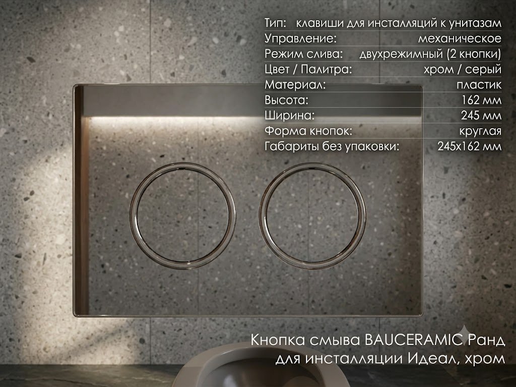 Кнопка смыва Kabinkakz_K0000344266 купить,NaN