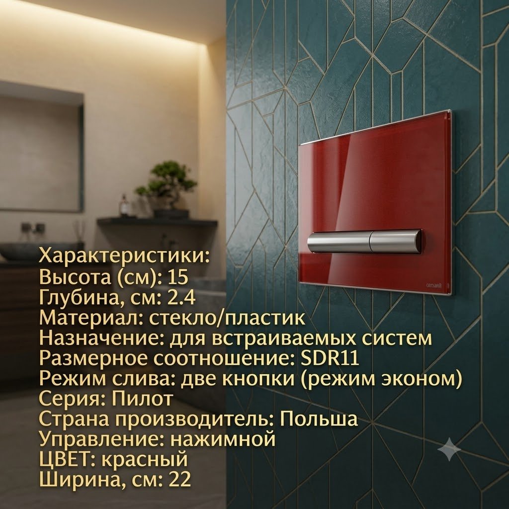 Кнопка смыва Kabinkakz_K0000342993