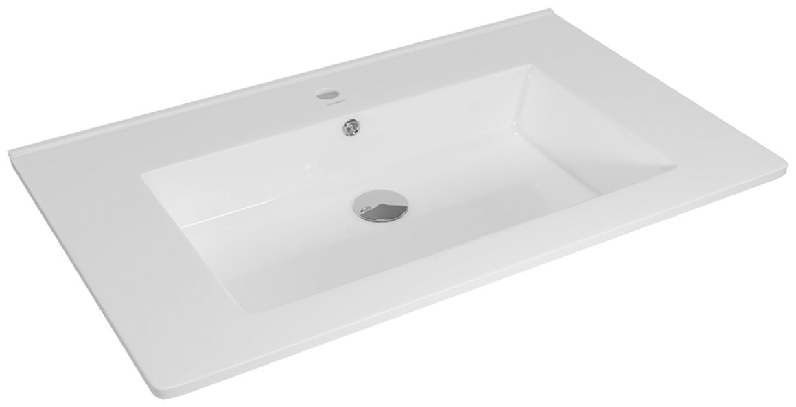 Тумба с раковиной Lindis 25077, 75x80x45 см, белый купить,NaN