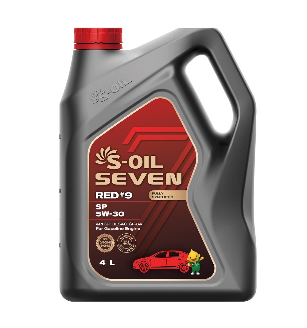 Моторное масло S-Oil 7 Red #9 5W-30 SP 4л