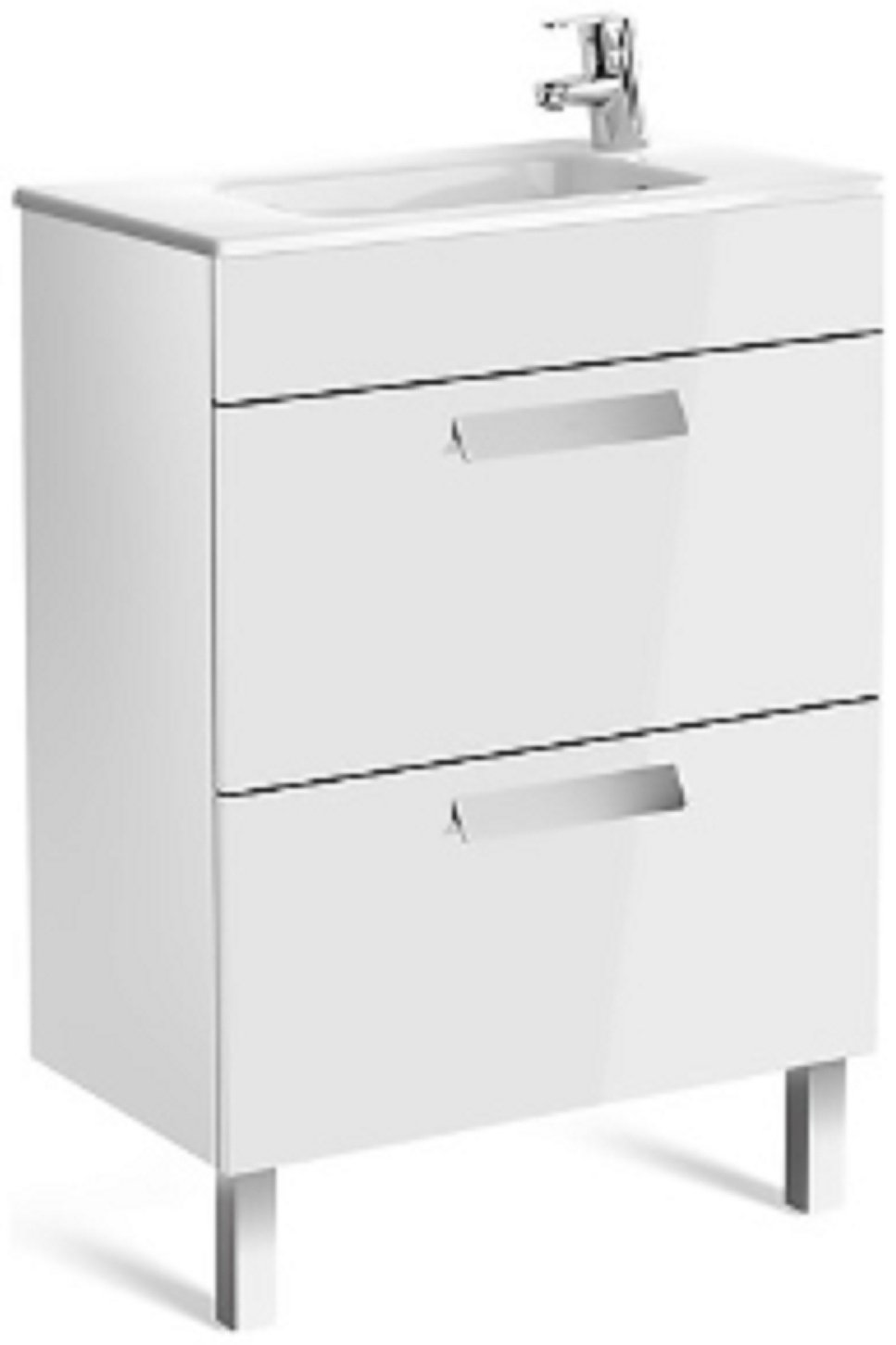 Тумба с раковиной Roca DEBBA K0000077032, 60x70x35 см, белый купить,NaN