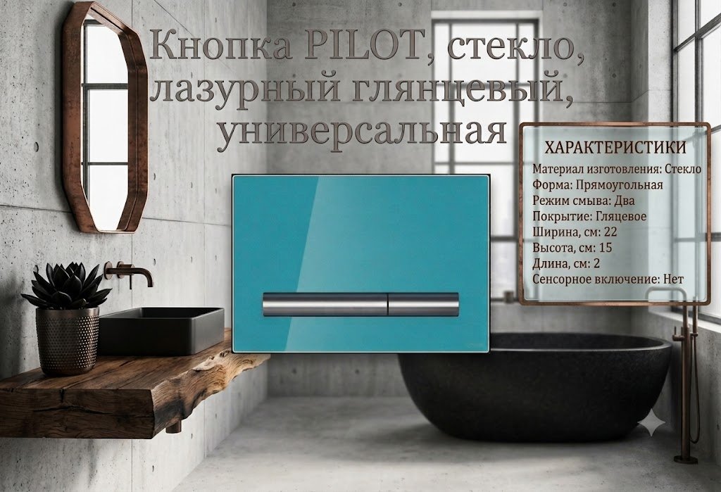 Cersanit кнопка смыва PILOT купить,39300
