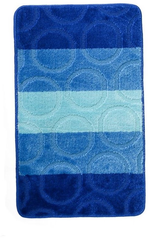 АКВАЛИНИЯ коврик Twist Полоска 45x75 см, ПВХ