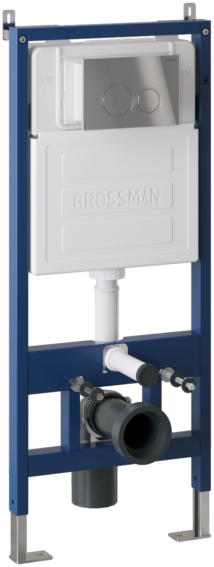 Grossman унитаз с инсталляцией GR-4479SQ, санфаянс купить,NaN