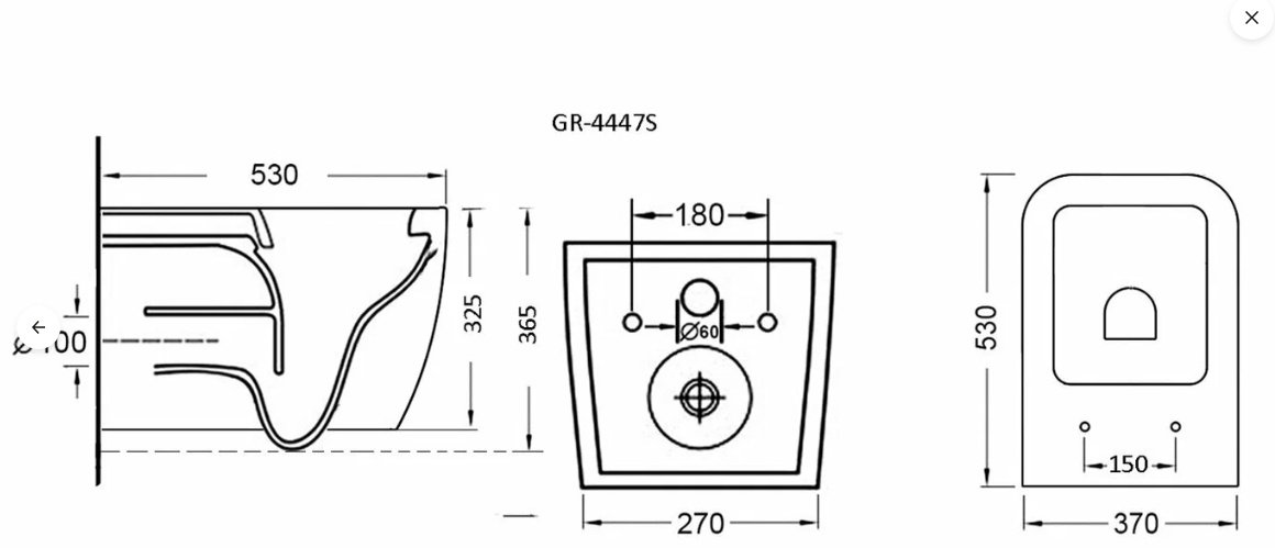 Grossman унитаз с инсталляцией GR-4447S , санфарфор купить,NaN