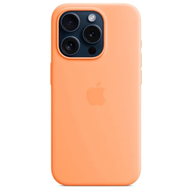 Чехол Apple для iPhone 15 Pro Silicone Case with MagSafe A3125 MT1H3ZM/A Orange Sorbet - ForteMarket Чехол Apple для iPhone 15 Pro Silicone Case with MagSafe A3125 MT1H3ZM/A Orange Sorbet купить,0