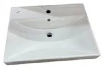 Тумба с раковиной KABINKA.KZ Агат 600, 60x82x42 см, белый купить,NaN