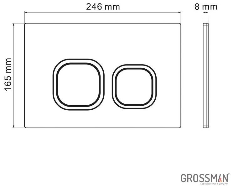 Grossman рамная инсталляция 900.K31.01.000 - ForteMarket Grossman рамная инсталляция 900.K31.01.000 купить,NaN