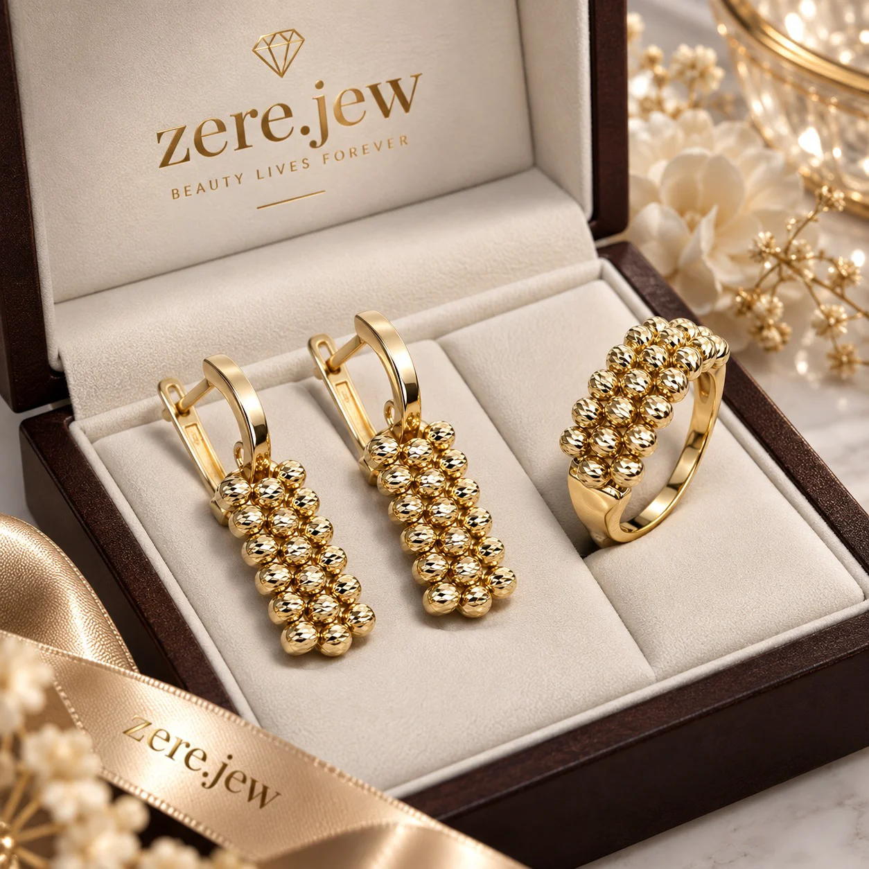 Комплект Zere ZR090924 желтое золото 9,42г 18р купить,693000