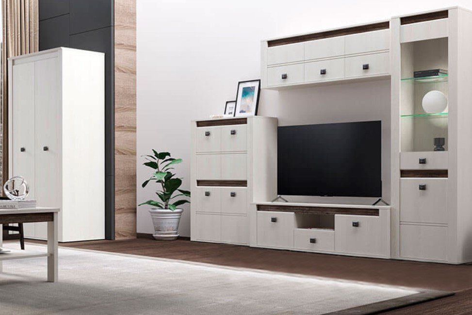 Тумба Селена REG4D Ясень снежный - ForteMarket Тумба Селена REG4D Ясень снежный купить,0