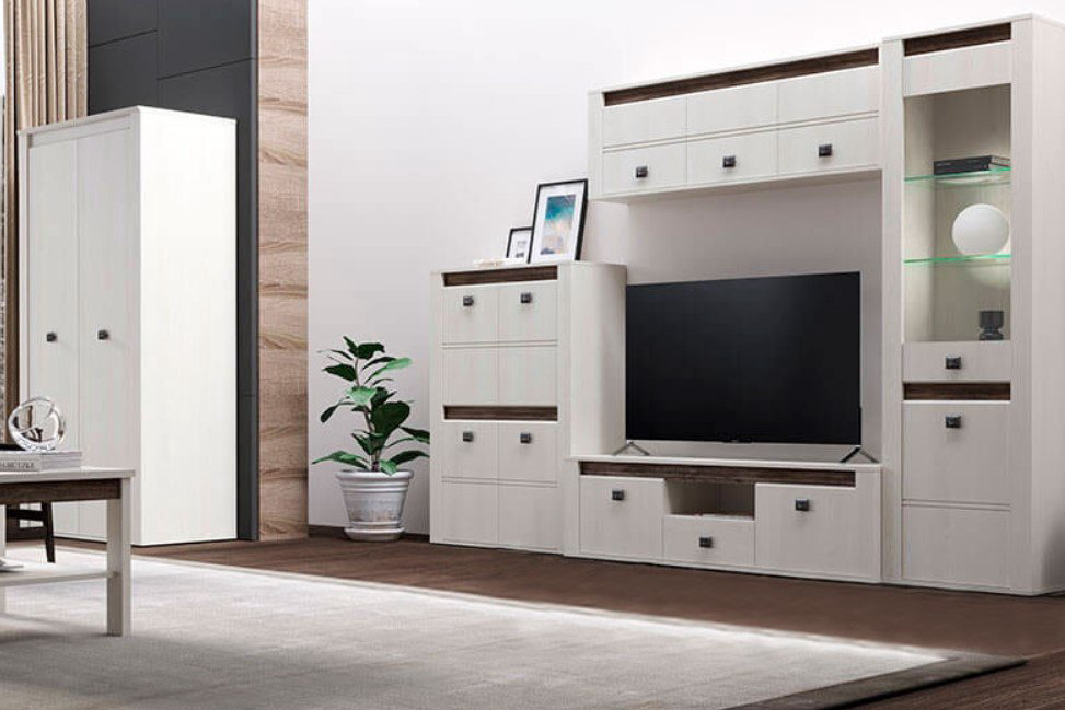 Тумба Селена REG4D Ясень снежный купить,NaN
