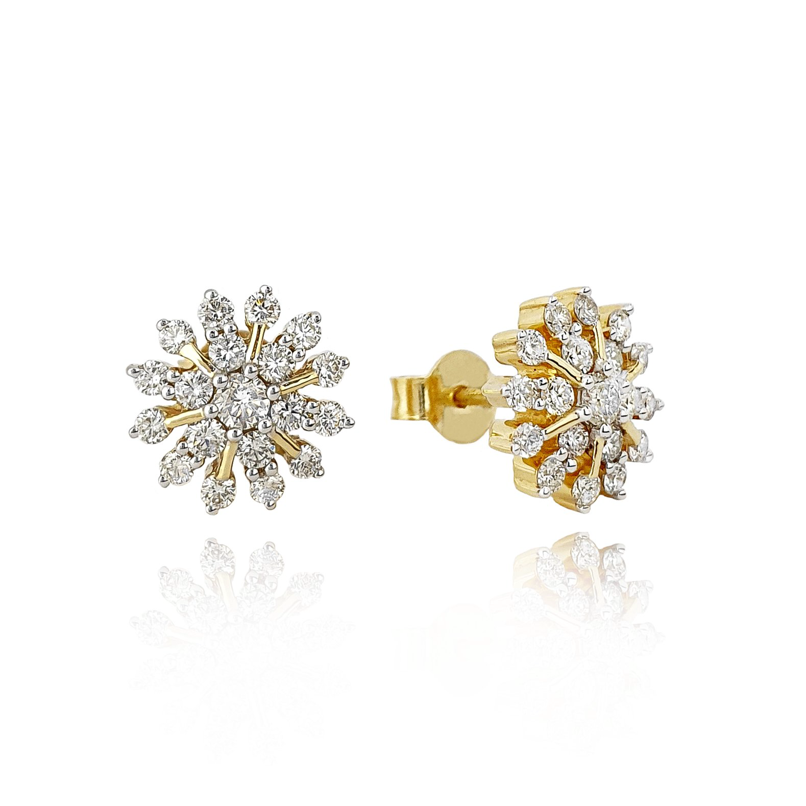 Серьги Goldos DE1875 4,5гр 1,00ct. купить,NaN