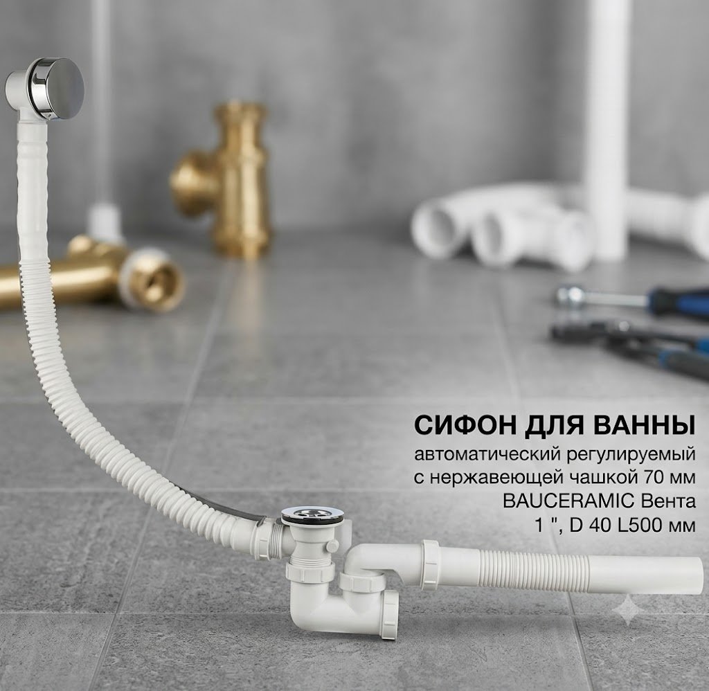 Сифон Kabinkakz_K0000344066 40 мм купить,NaN
