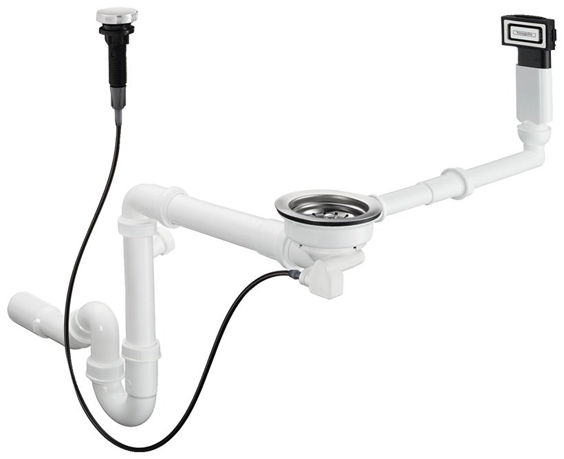 Сифон Hansgrohe 43937000 50 мм, 40 мм купить,53900