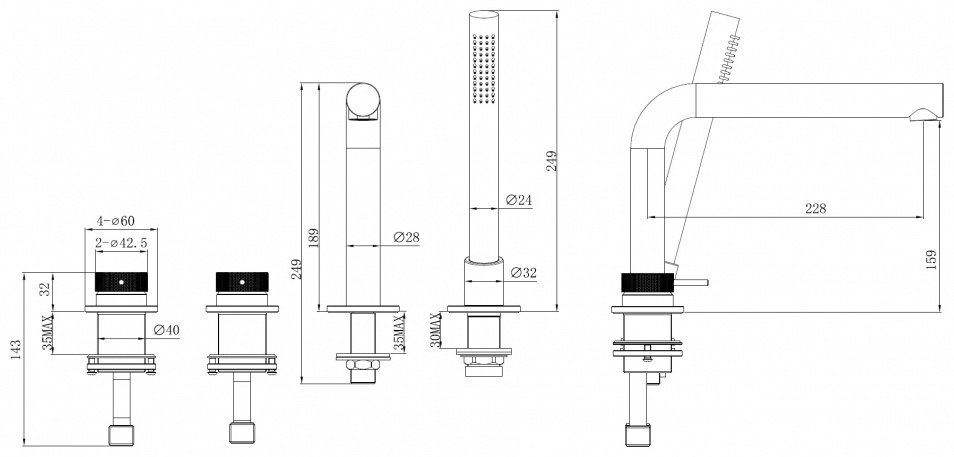 Смеситель Abber AF8813BRG, нержавеющая сталь, цвет золотистый купить,416600