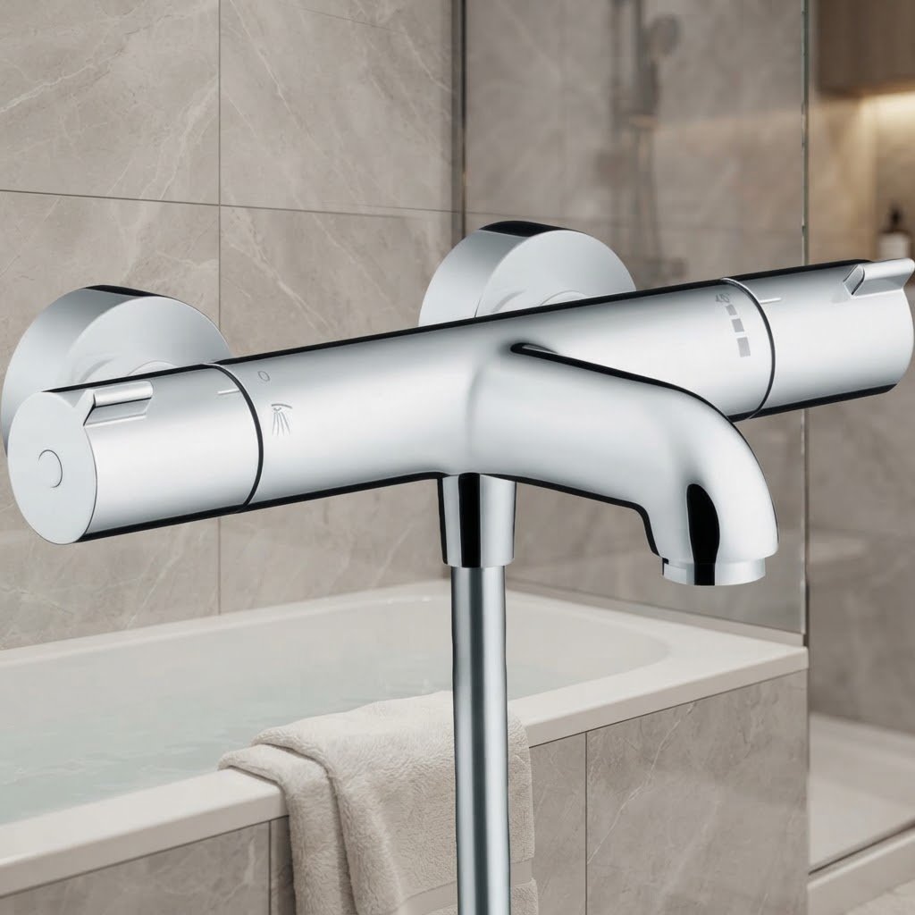 Hansgrohe термостат для ванны 13201000 купить,208100
