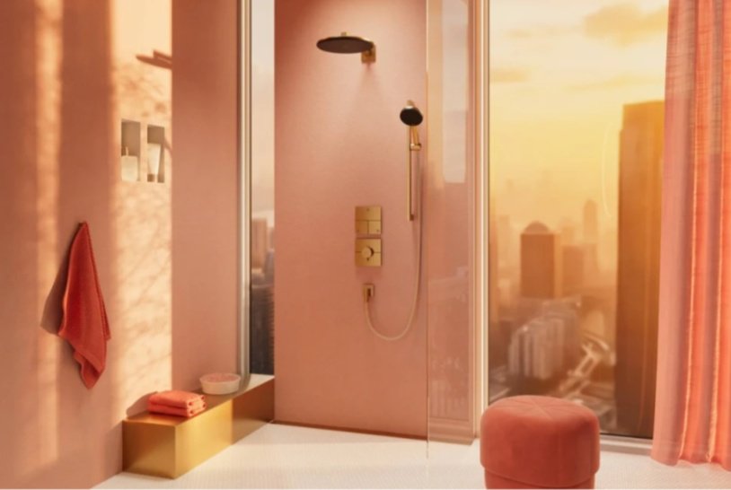 Hansgrohe термостат для душа ShowerSelect Comfort E 15573140 купить,630700