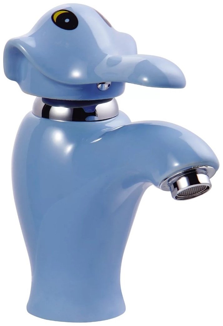 Смеситель GID-ceramic 054BU, латунь, цвет голубой
