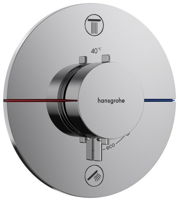 Hansgrohe термостат для душа ShowerSelect Comfort S 15556000 купить,724200