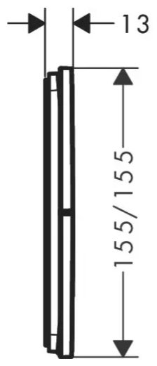 Hansgrohe термостат для душа ShowerSelect Comfort E 15573000 купить,420400