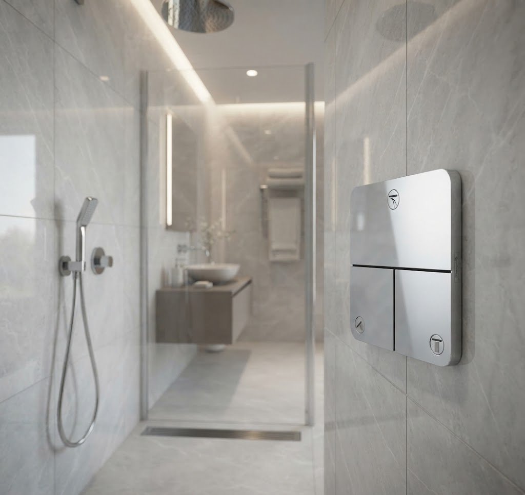 Hansgrohe термостат для душа 15587000 купить,420400