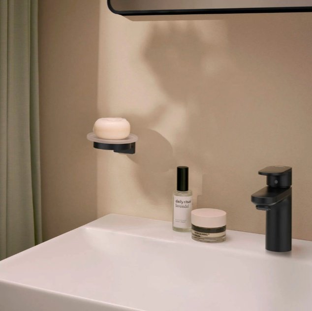 Hansgrohe мыльница 41766670 1 шт, стекло, металл купить,NaN