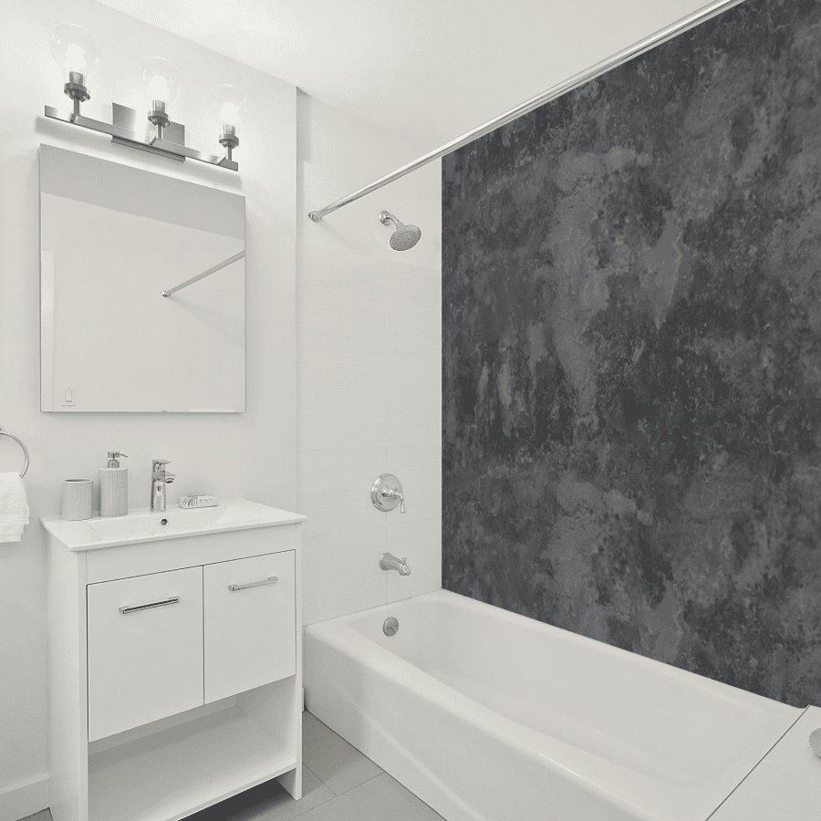 STELLA панель ПВХ 1200x2800 мм, ПВХ, арт. Marble (Марбл) Бетон Блурро купить,NaN