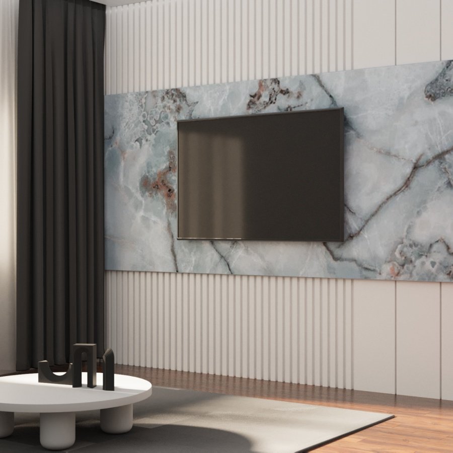 STELLA панель ПВХ 1200x280 мм, ПВХ, арт. Marble (Марбл) Герда купить,NaN