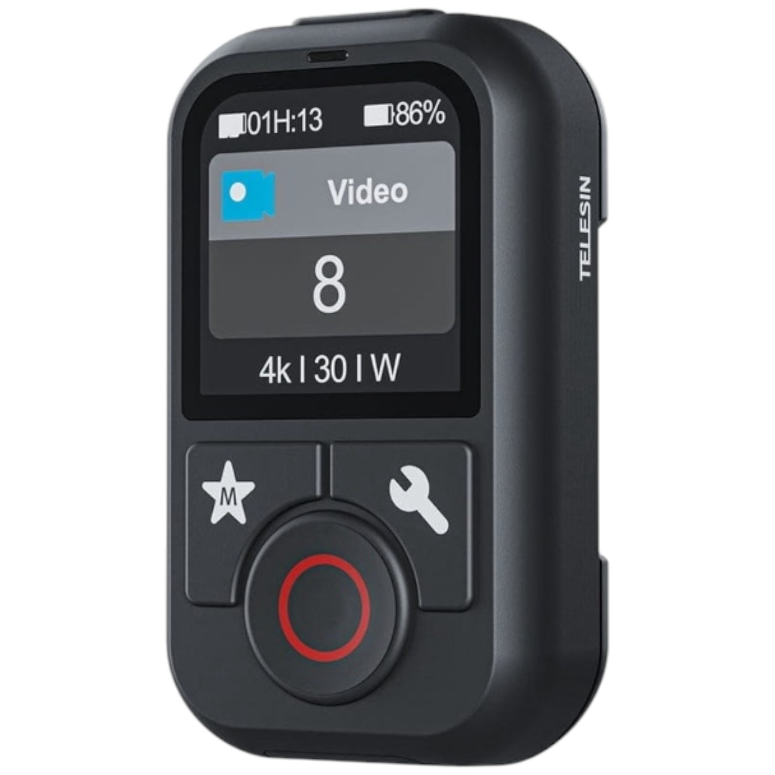 Пульт Telesin T13 Bluetooth Remote Control for Hero 12/11/10/9/MAX black купить,NaN