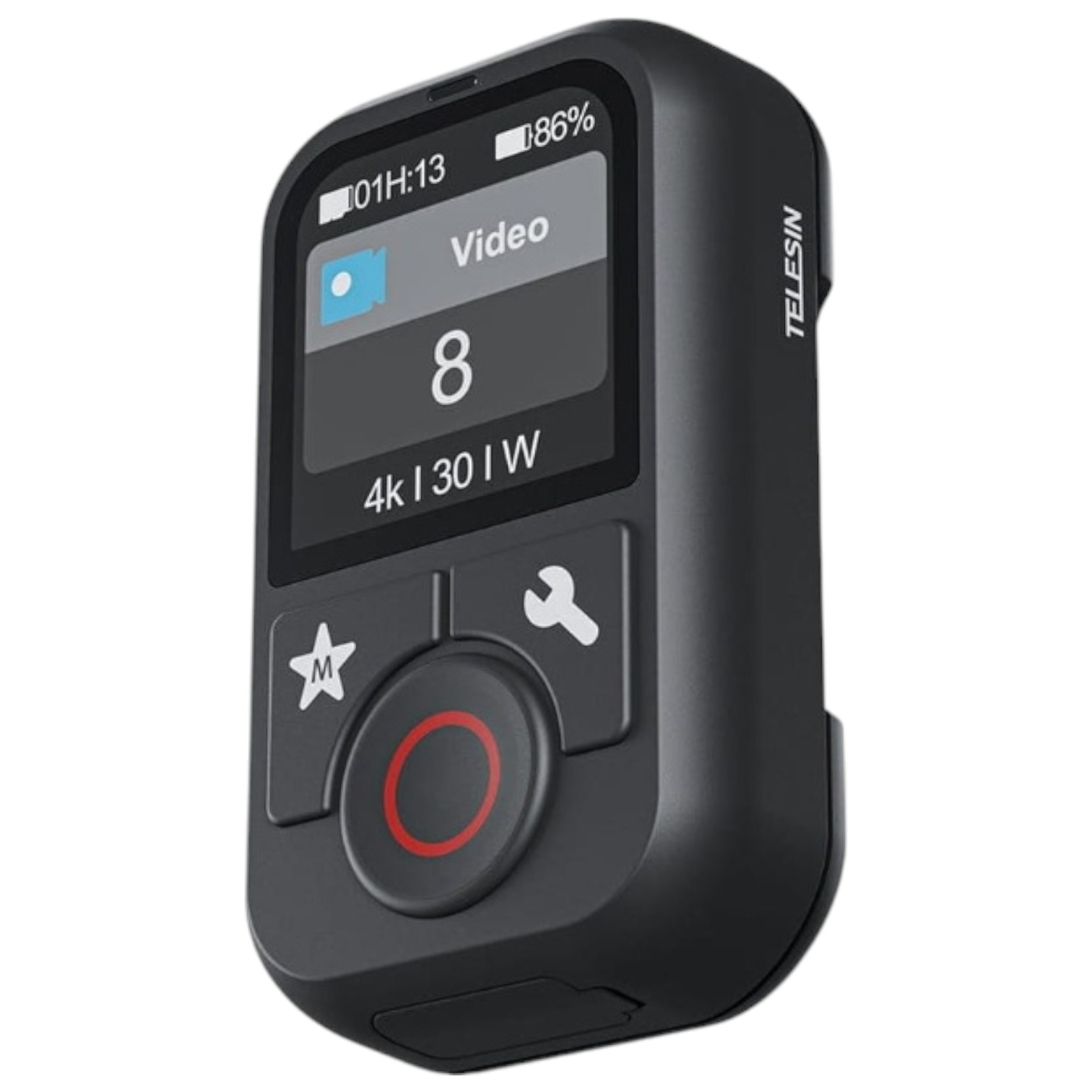 Пульт Telesin T13 Bluetooth Remote Control for Hero 12/11/10/9/MAX black купить,NaN