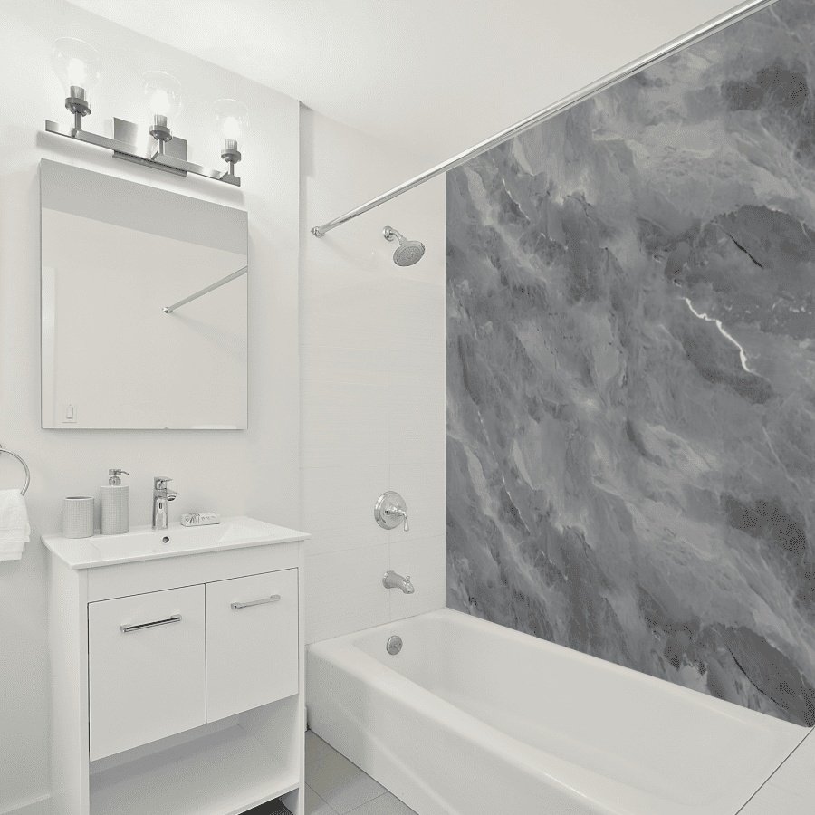 STELLA панель ПВХ 1200x2800 мм, ПВХ, арт. Marble (Марбл) Цветной мрамор купить,NaN