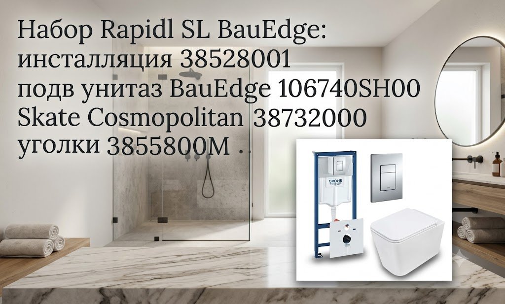 Унитаз Grohe 120184SH00, санфарфор купить,320300